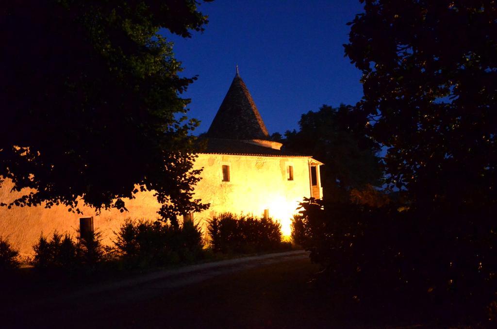 Bed and Breakfast Chateau De Puyrigaud Léoville Exterior foto